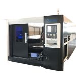 3000w tolali cnc lazerli metallni kesish mashinasi gantry er-xotin haydash tuzilishi